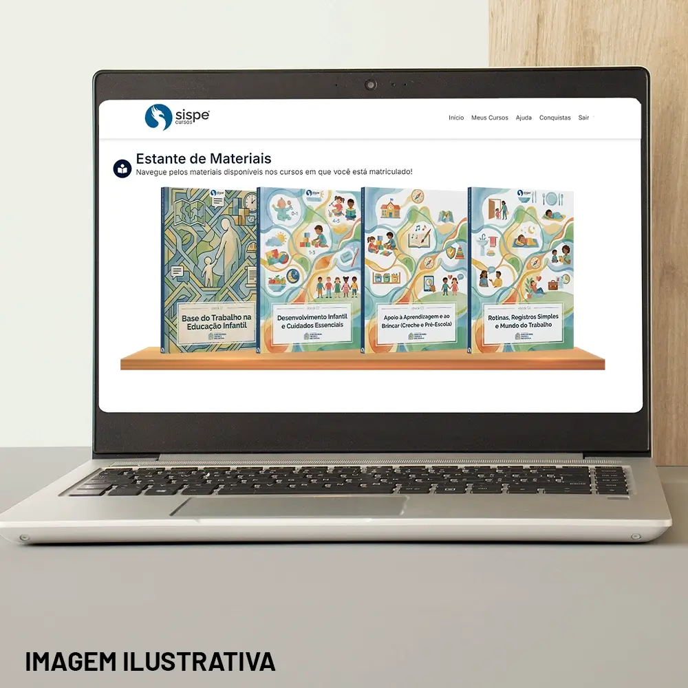 Material didático do curso Auxiliar para Creche e Pré-Escola