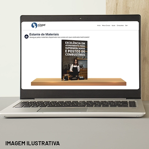 Material didático do curso Operador de Caixa - Supermercados e Postos de Combustíveis