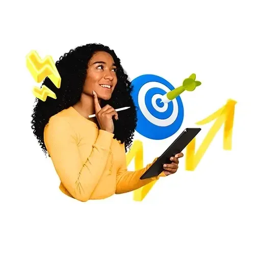 Profissional em marketing pessoal e relacionamento no dia a dia do ofício — marketing e vendas para gerar demanda e converter