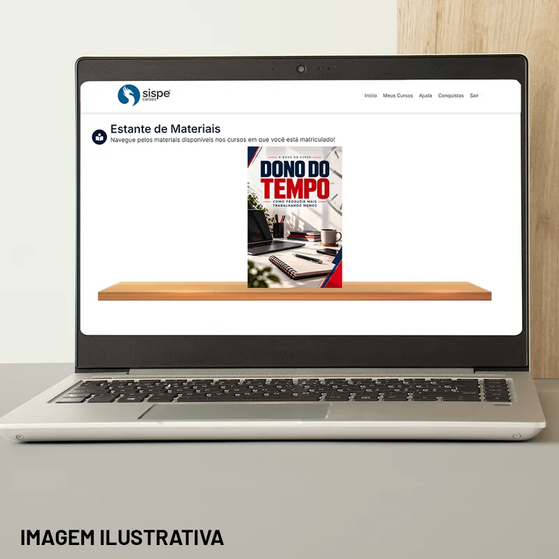 Material didático do curso Dono do Tempo - Como Produzir Mais Trabalhando Menos